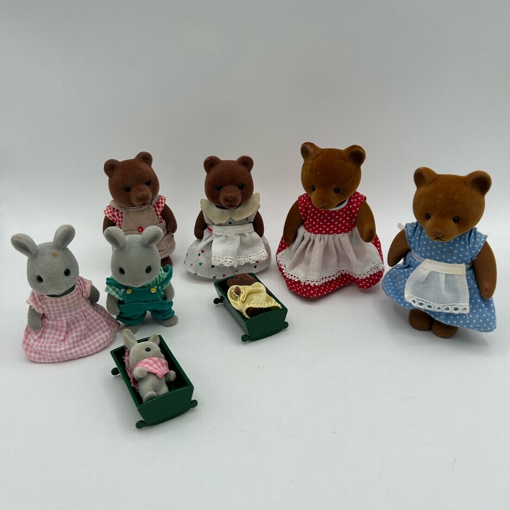 Maple Town Bear's Store Vintage '86 By Bandai Thailand Sylvanian Calico Critters - Picture 7 of 13